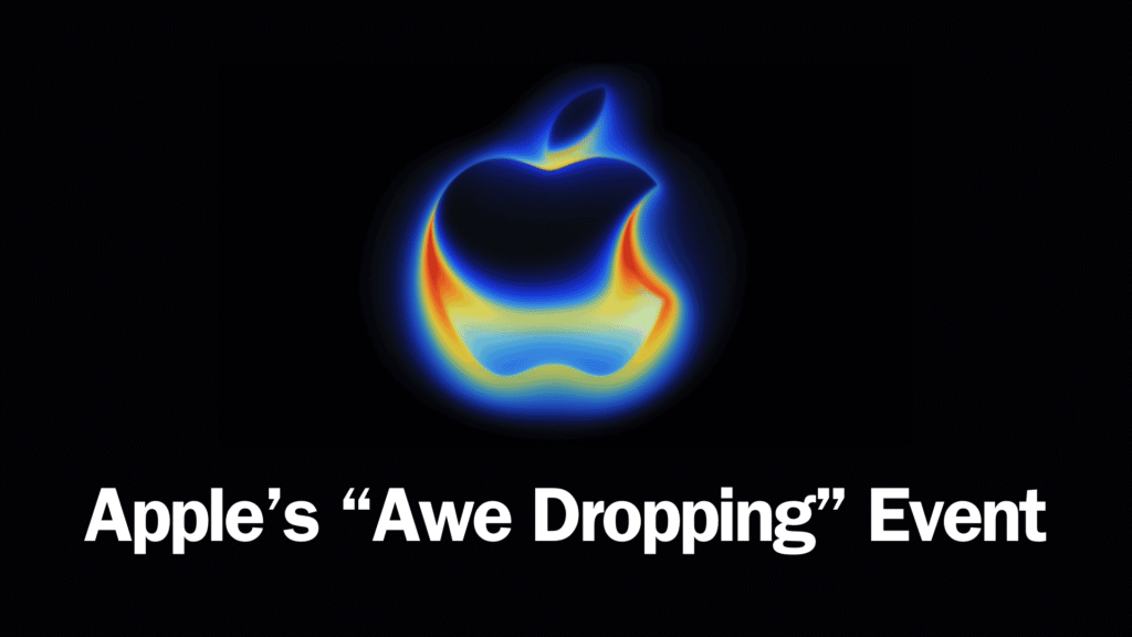 Apple Awe Dropping Event